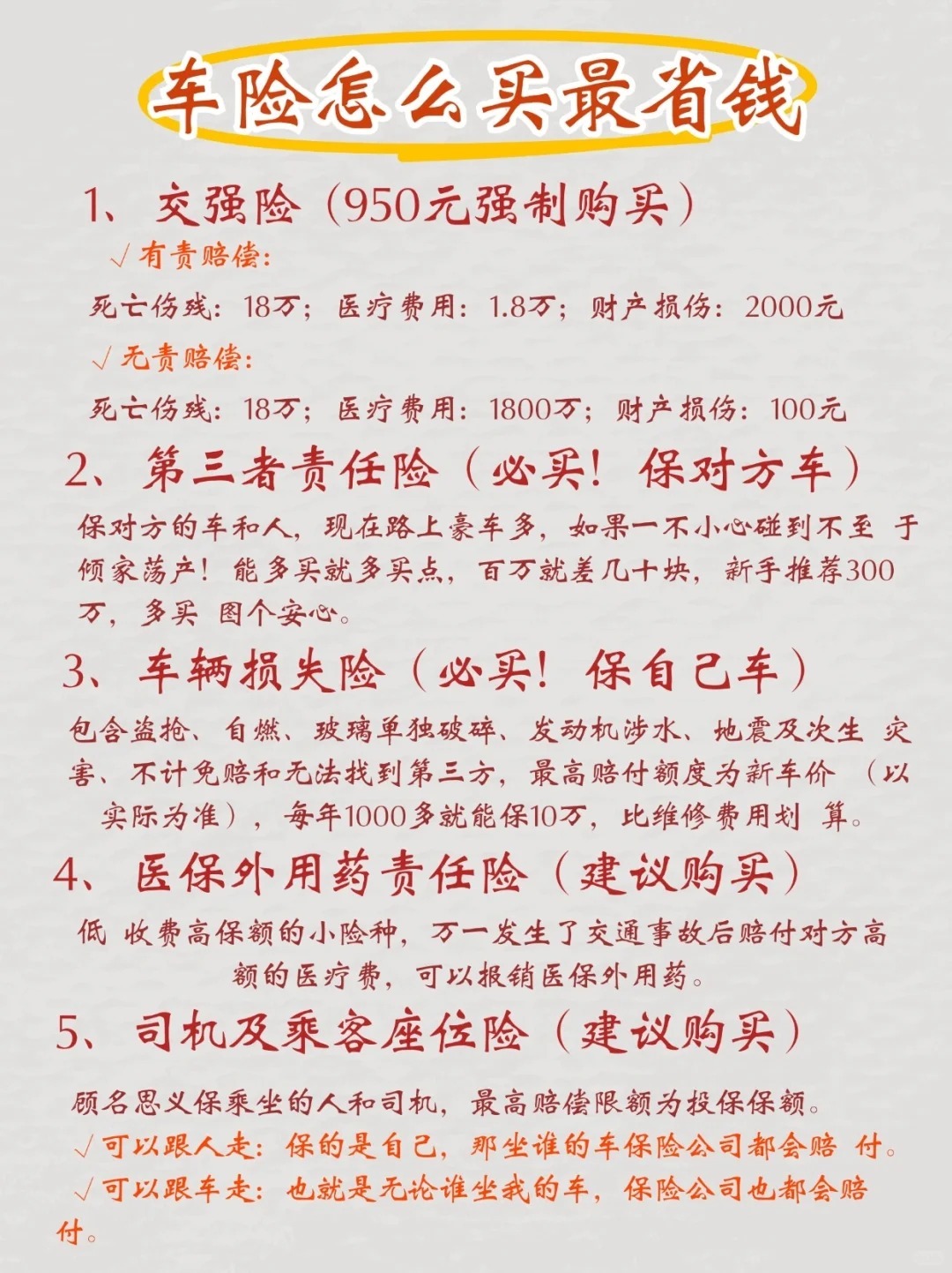 新车第一年保险购买全攻略，解读细节，告别迷茫！