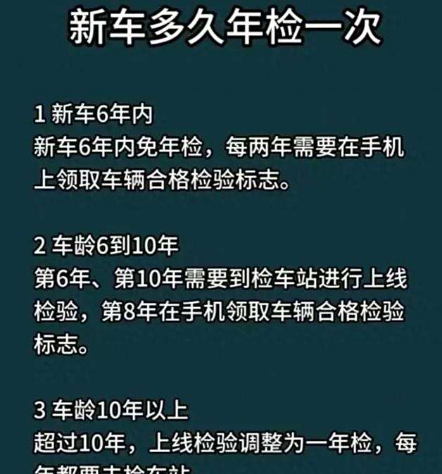 详解，新车几年一审车？车辆年检周期及注意事项全解析